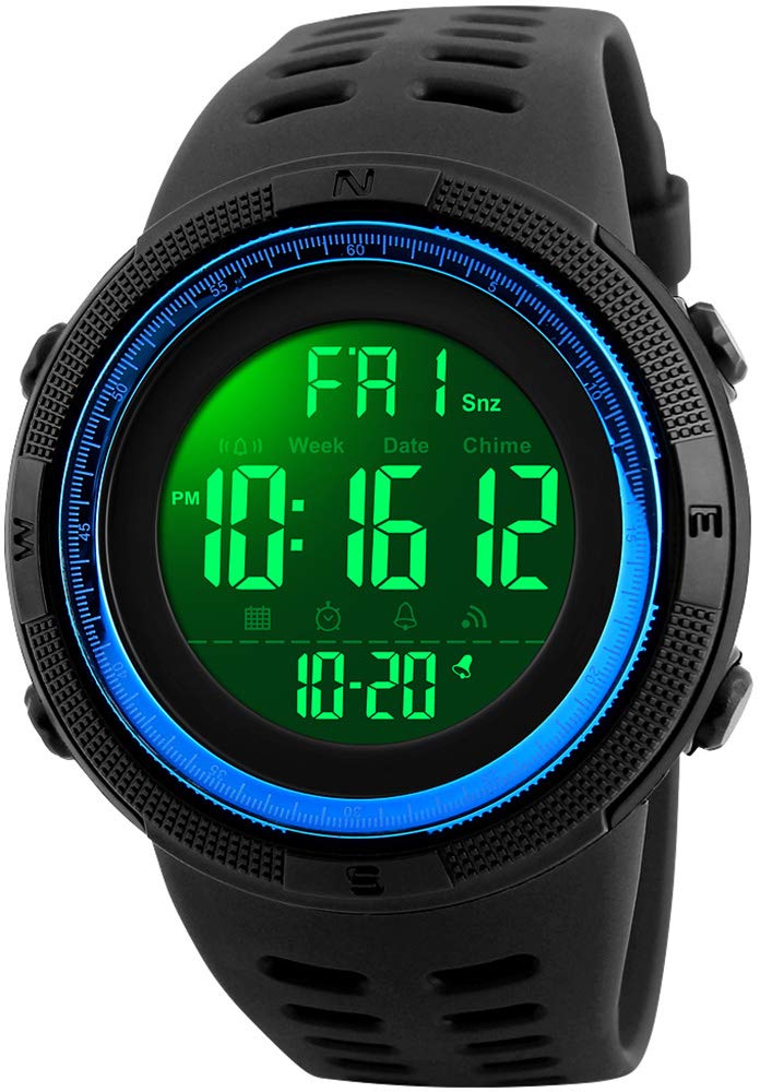 Foto 2 pulgar | Venta Internacional - Reloj Deportivo Fanmis Para Hombre, Digital, Led, Militar, 50 M, Resistente Al Agua