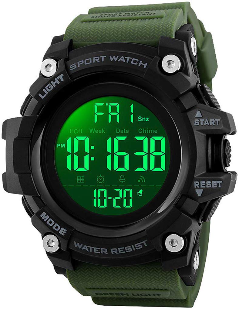 Venta Internacional - Reloj Gosasa S Shock Big Dial Digital, 50 M, Resistente Al Agua Para Hombre