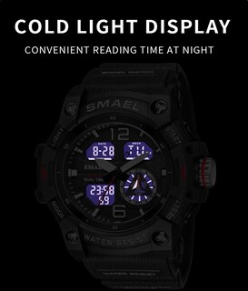 Foto 4 | Venta Internacional - Reloj Tostar Tostar Para Hombre Con Retroiluminación Led Blanca, Resistente Al Agua Hasta 50 M