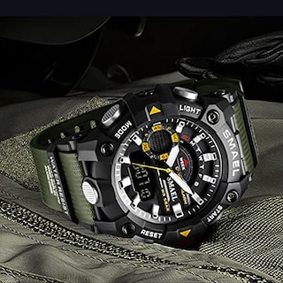 Foto 5 | Venta Internacional - Reloj Weijie Digital Sports Para Hombre, 50 M, Resistente Al Agua, Acero Inoxidable S