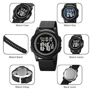 Foto 6 | Venta Internacional - Reloj Gosasa, Cronómetro Deportivo Digital Ultrafino, 50 M, Waterpro