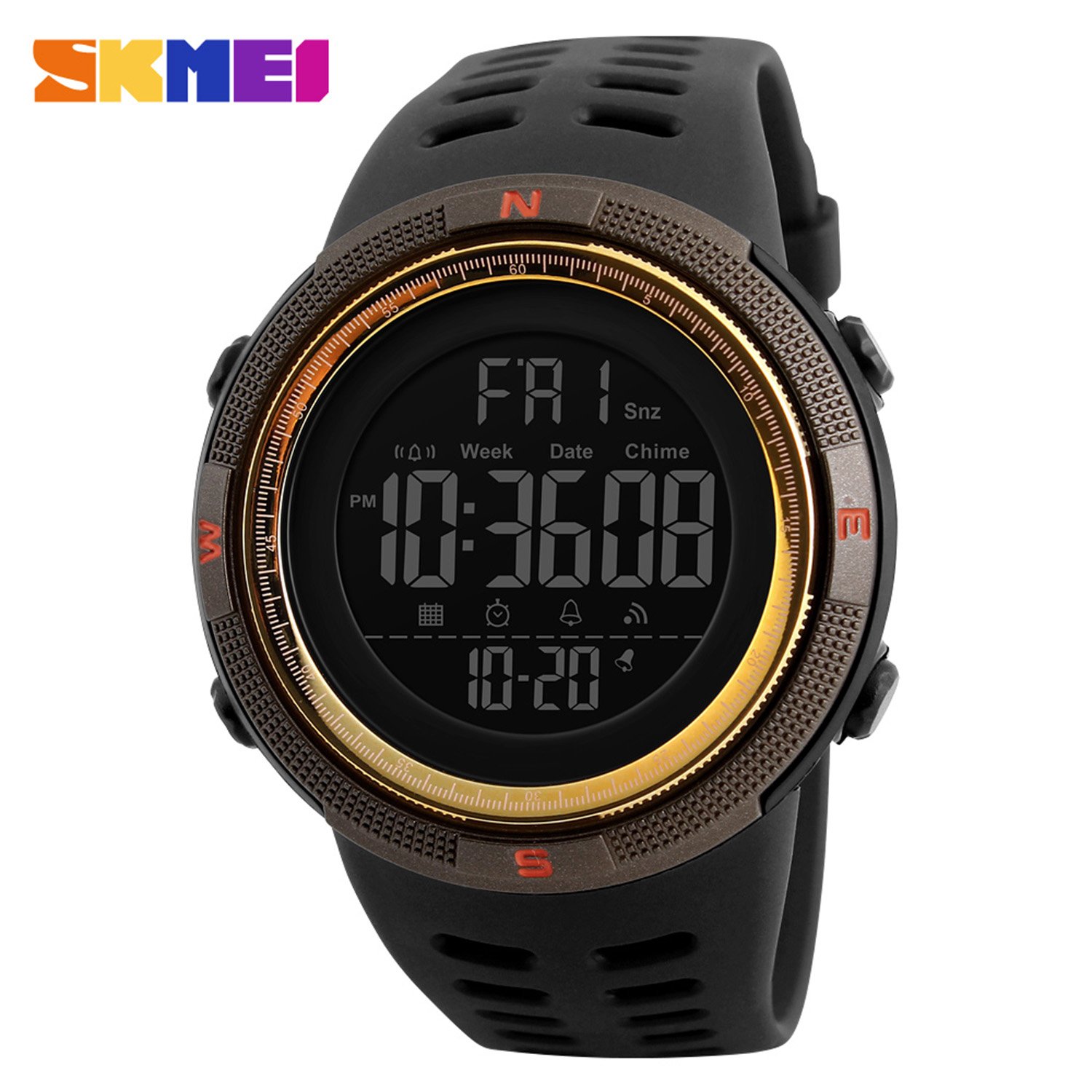 Foto 4 pulgar | Venta Internacional - Reloj Gosasa Big Dial Digital S Shock Military Army Men