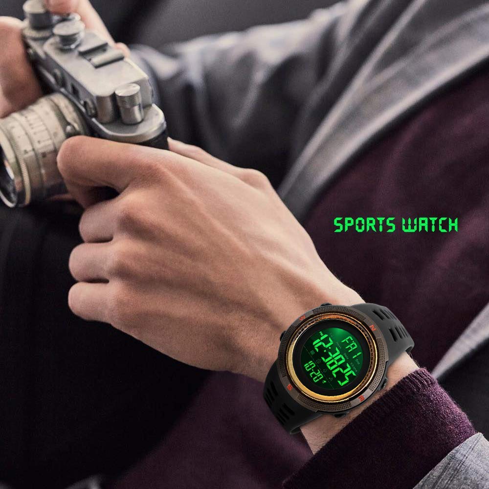 Foto 7 pulgar | Venta Internacional - Reloj Gosasa Big Dial Digital S Shock Military Army Men