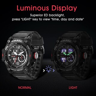 Foto 4 | Venta Internacional - Reloj Digital Nn Ben Nevis Para Hombre, Resistente Al Agua Hasta 5 Atm
