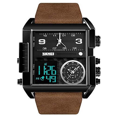 Venta Internacional - Reloj Digital Carlien Square Large Face Para Hombre