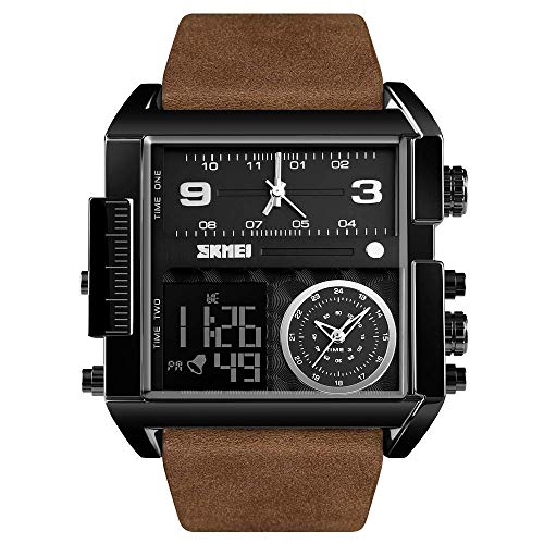 Foto 5 pulgar | Venta Internacional - Reloj Digital Carlien Square Large Face Para Hombre