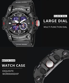 Foto 3 | Venta Internacional - Reloj Tostar Tostar Para Hombre Con Retroiluminación Led Blanca, Resistente Al Agua Hasta 50 M