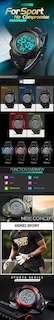 Foto 2 | Venta Internacional - Reloj Multifuncional De Electrónica Multifuncional Con Esfera Grande Para Hombre