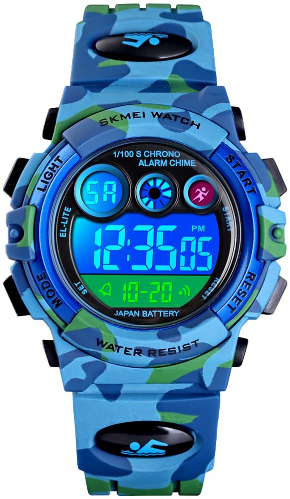 Foto 2 pulgar | Venta Internacional - Reloj Fanmis Kids Sport Led Electrónico Digital Digital 50 M Water Res