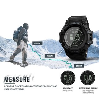 Foto 3 | Venta Internacional - Reloj Digital Bozlun Para Hombre, Deportivo Militar, 50 M, Resistente Al Agua