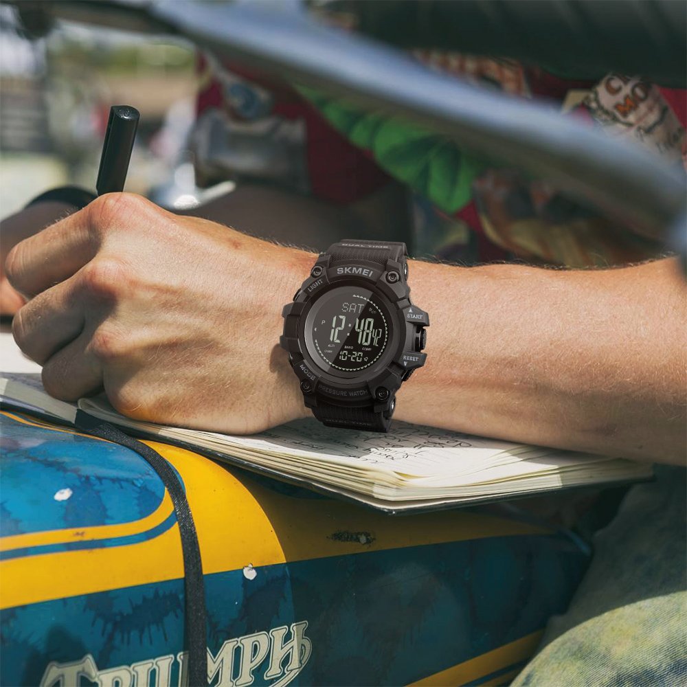 Foto 5 pulgar | Venta Internacional - Reloj Digital Bozlun Para Hombre, Deportivo Militar, 50 M, Resistente Al Agua