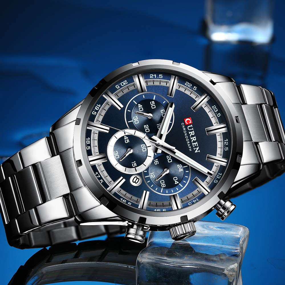 Foto 5 pulgar | Venta Internacional - Reloj Curren Sport Quartz Chronograph Para Hombre