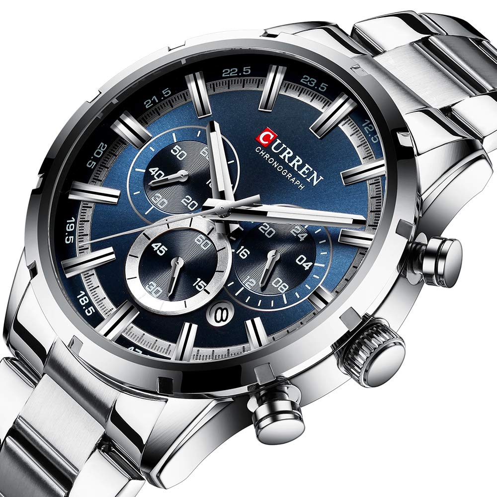 Foto 6 pulgar | Venta Internacional - Reloj Curren Sport Quartz Chronograph Para Hombre