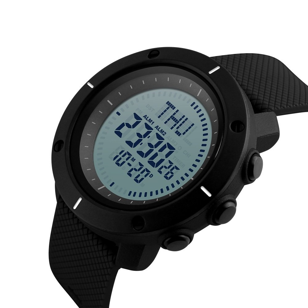 Foto 5 pulgar | Venta Internacional - Reloj Deportivo Skmei Compass 50 M Impermeable Para Hombre Negro