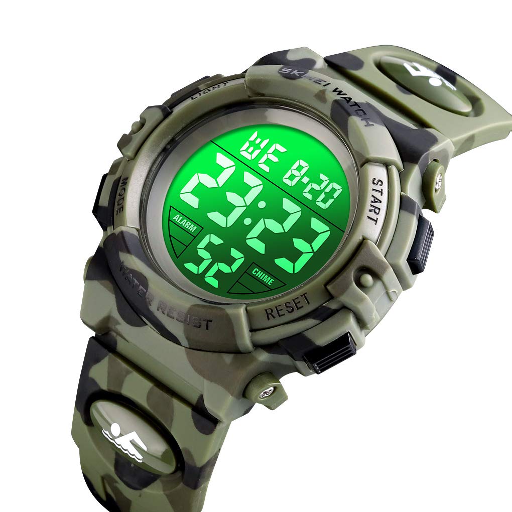 Foto 5 pulgar | Venta Internacional - Reloj Digital Gosasa Con Alarma Led Impermeable Y Cronómetro Para Hombre