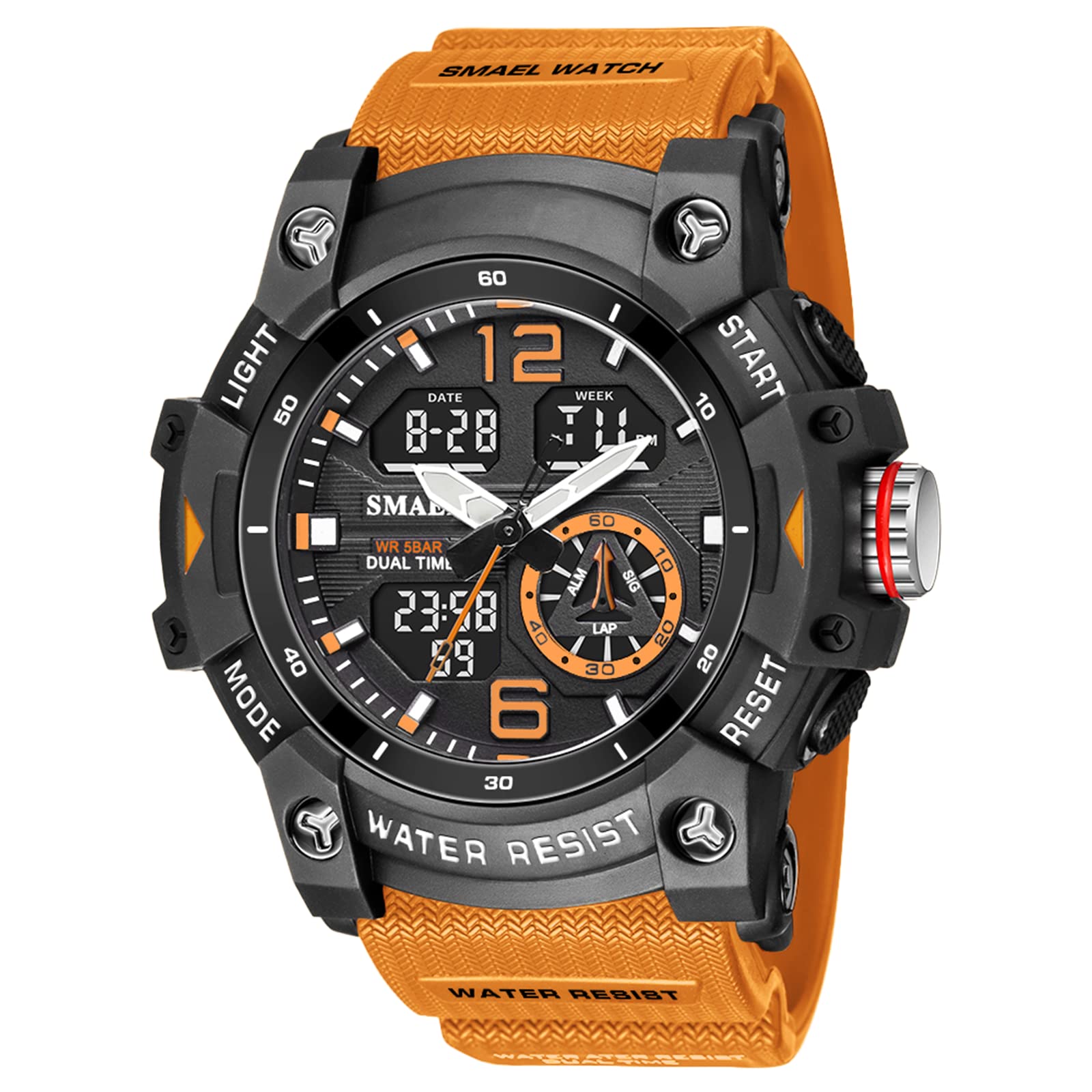 Venta Internacional - Reloj Deportivo Digital L Lavaredo Lavaredo Para Hombre, A Prueba De Golpes