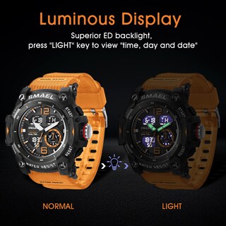 Foto 2 | Venta Internacional - Reloj Deportivo Digital L Lavaredo Lavaredo Para Hombre, A Prueba De Golpes