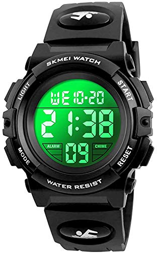 Venta Internacional - Reloj Carlien Con Cronógrafo Digital Led, 50 M, Resistente Al Agua