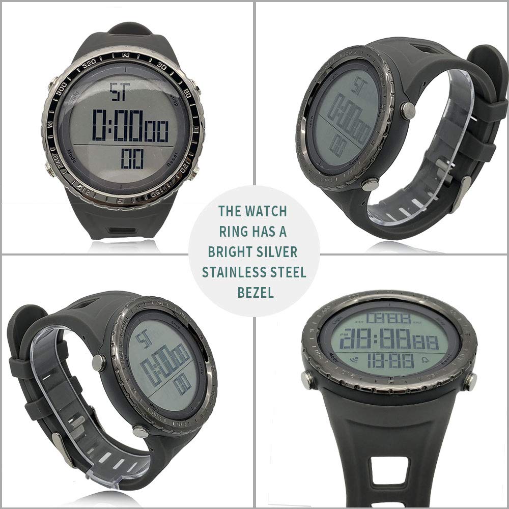 Foto 5 pulgar | Venta Internacional - Reloj Deportivo Digital Skmei Para Hombre, Resistente Al Agua, 50 M, Con Cronómetro