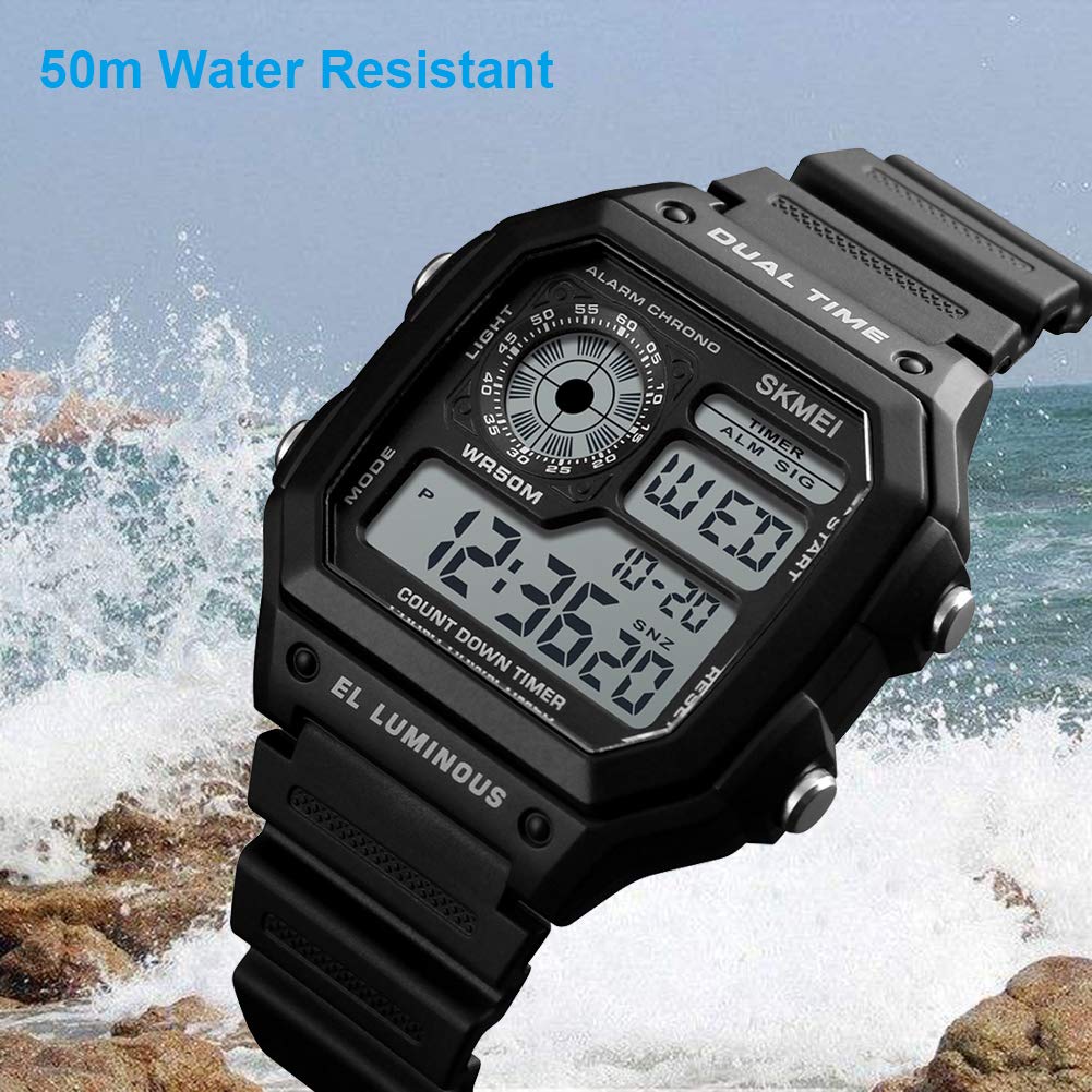 Foto 8 pulgar | Venta Internacional - Reloj Unik Love Led Digital 50 M Resistente Al Agua Para Hombre