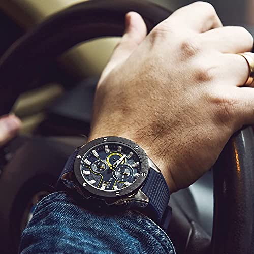 Foto 4 pulgar | Venta Internacional - Mira El Cronógrafo Analógico Megir Sports Army Military Para Mí