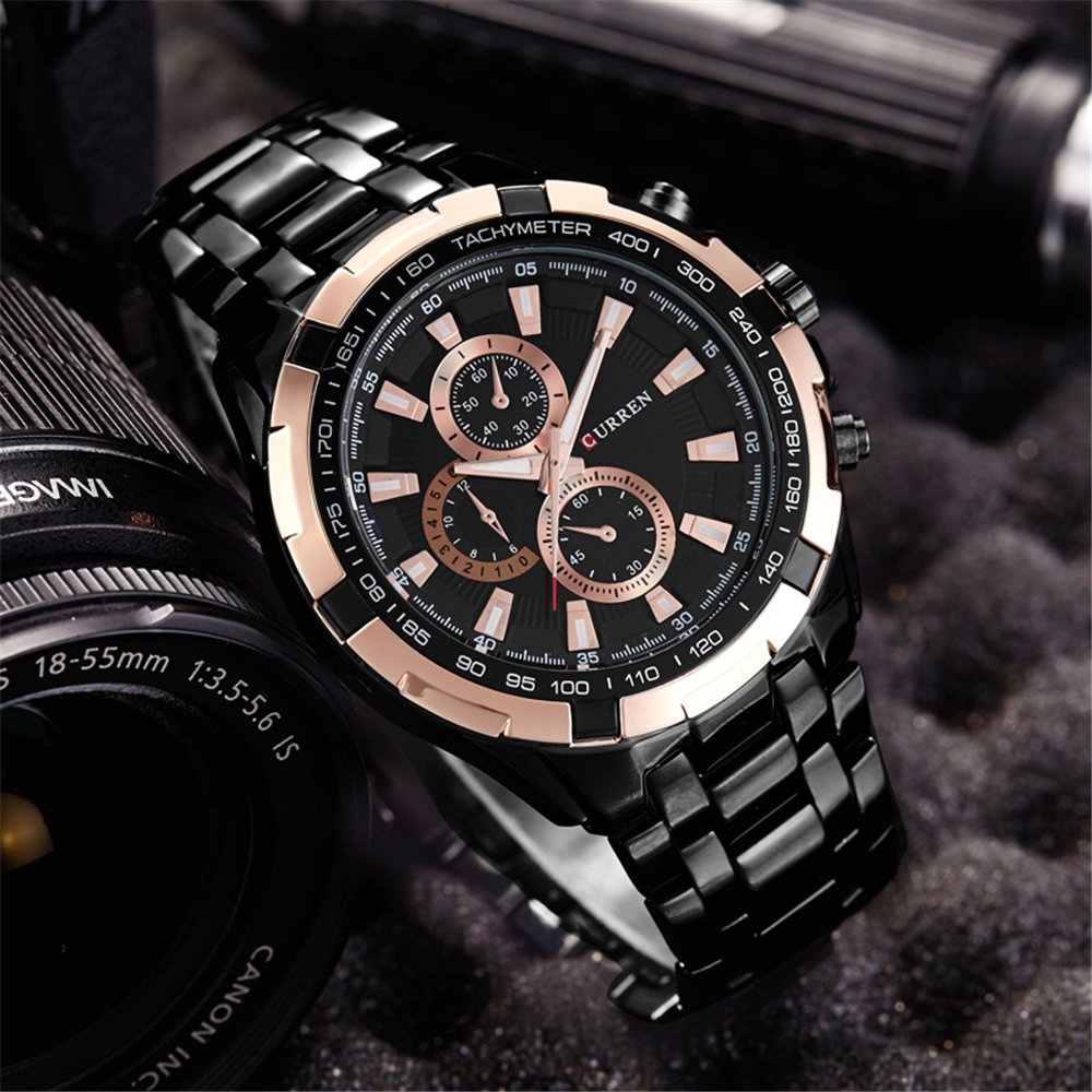 Foto 4 pulgar | Venta Internacional - Reloj Curren 8271 Casual De Negocios Elegante Para Hombre