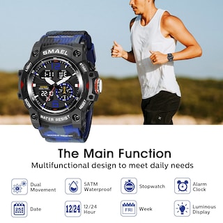 Foto 4 | Venta Internacional - Reloj L Lavaredo Lavaredo Con Doble Movimiento Digital Para Hombre