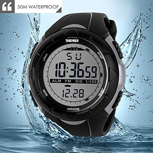 Foto 3 | Venta Internacional - Reloj Cronógrafo Digital Militar Skmei Para Hombre, Deportes De Escalada