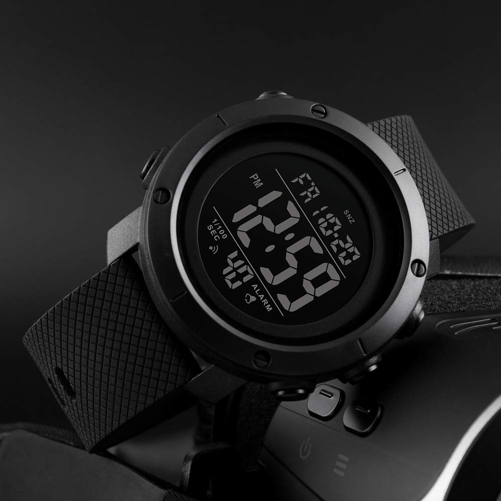 Foto 8 pulgar | Venta Internacional - Reloj Deportivo Digital Skmei Army Con Esfera Negra Para Hombres Y Niños