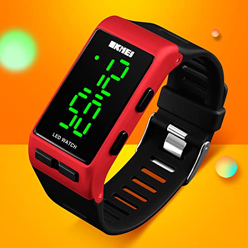 Foto 6 pulgar | Venta Internacional - Reloj Deportivo Digital Reginald Para Hombre, Impermeable, Negro