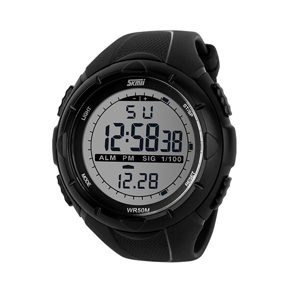 Foto 2 pulgar | Venta Internacional - Reloj Digital Skmei Para Hombre Con Cronógrafo Impermeable, 50 M, Alarma