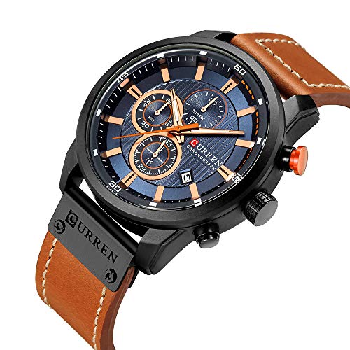 Foto 3 pulgar | Venta Internacional - Reloj Loreo Casual Chronograph De Cuarzo Impermeable Para Hombre