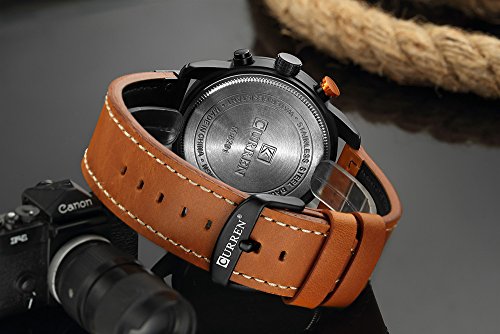 Foto 7 pulgar | Venta Internacional - Reloj Loreo Casual Chronograph De Cuarzo Impermeable Para Hombre