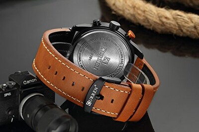Foto 6 | Venta Internacional - Reloj Loreo Casual Chronograph De Cuarzo Impermeable Para Hombre