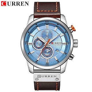 Foto 3 | Venta Internacional - Reloj Deportivo Militar Curren Luxury Brand Para Hombre Con Piel