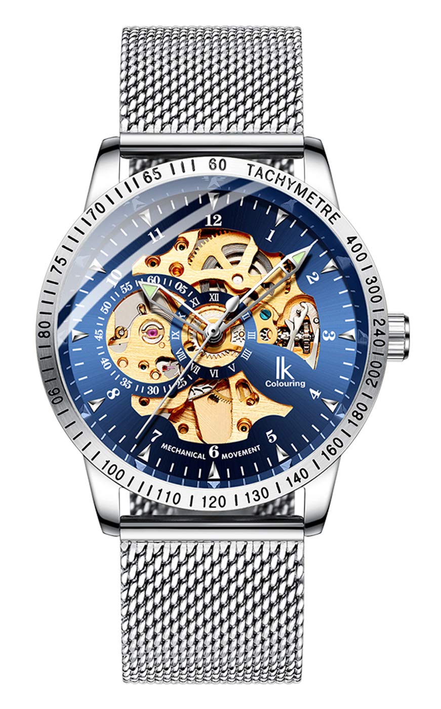 Venta Internacional - Reloj Mastop Luxury Business Luminous Transparente Skeleton F