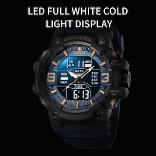 Foto 5 | Venta Internacional - Reloj Hooshu Para Hombre, Analógico, Con Doble Pantalla, Para Deportes Al Aire Libre