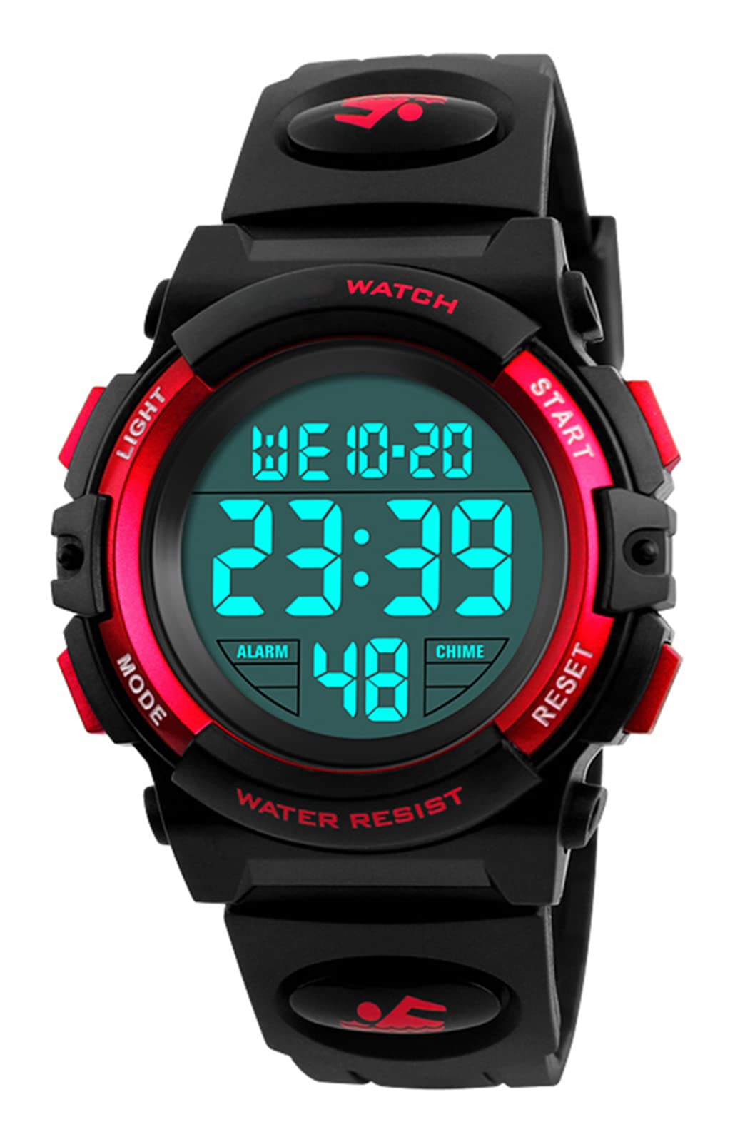 Venta Internacional - Reloj Fanmis Con Cronógrafo Digital Led, Correa Impermeable De Poliuretano