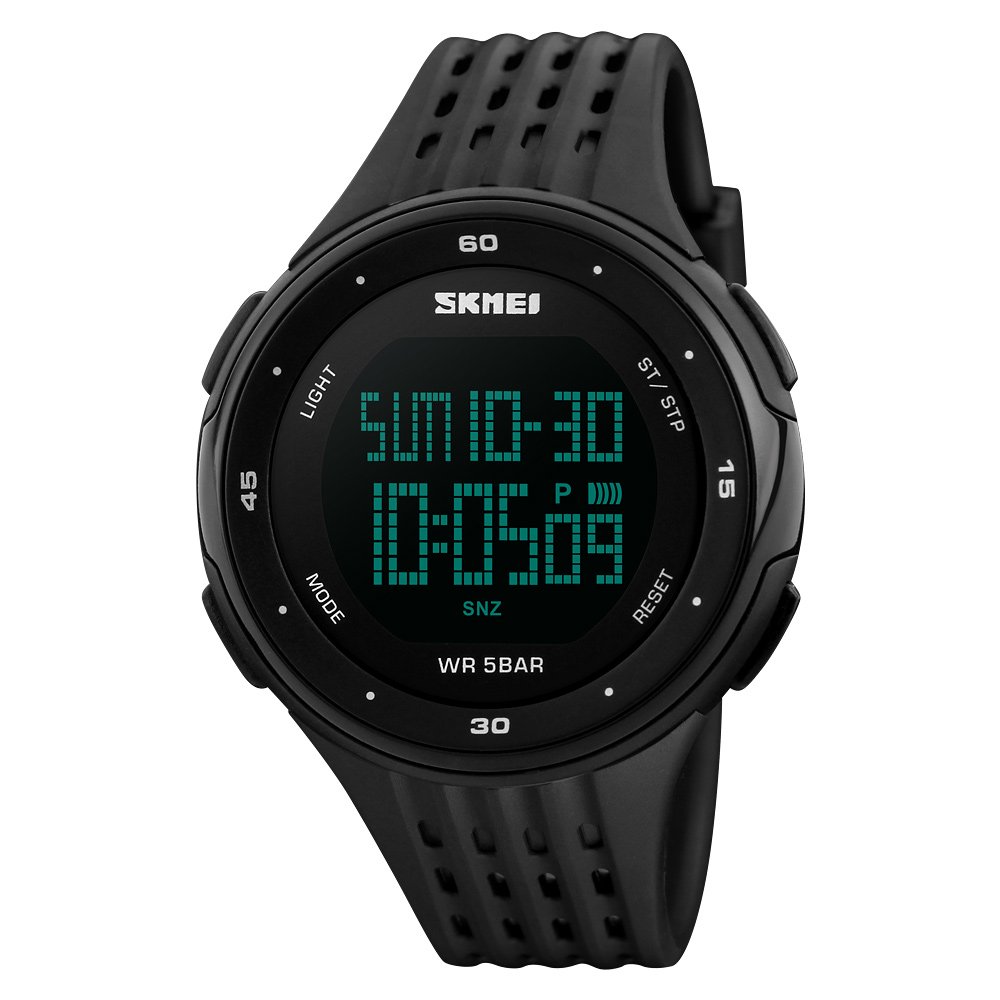 Venta Internacional - Reloj Digital Negro Para Hombre Cakcity