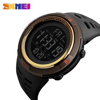 Foto 2 | Venta Internacional - Reloj Deportivo Digital Led Electrónico Skmei Para Hombre En Dorado