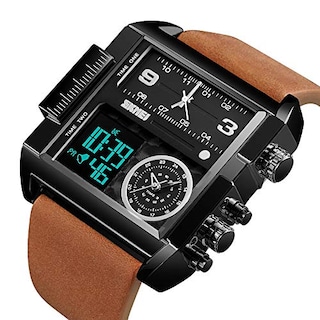 Foto 2 | Venta Internacional - Reloj Digital Gosasa Square Con Esfera Grande Para Hombre Con Led