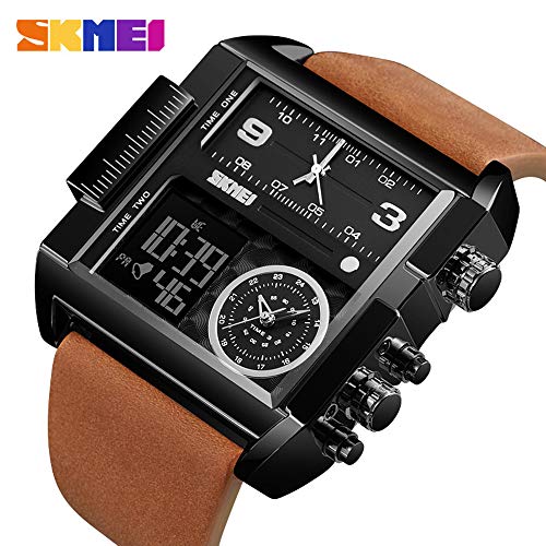 Foto 6 pulgar | Venta Internacional - Reloj Digital Gosasa Square Con Esfera Grande Para Hombre Con Led