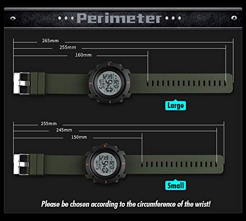 Foto 8 | Venta Internacional - Reloj Alcadan Digital Sport Led Electronic Military Para Hombre