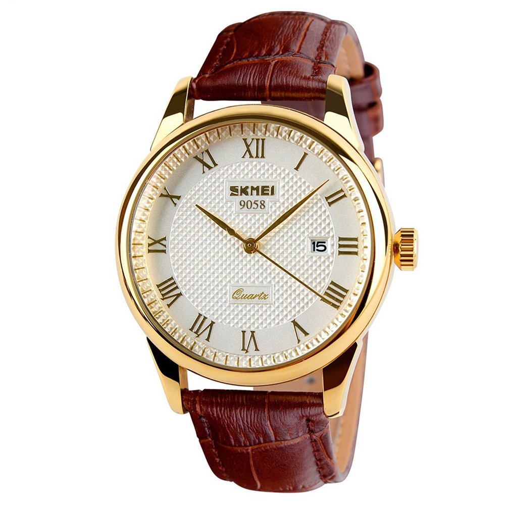 Venta Internacional - Reloj Skmei Vestido Casual Analógico De Cuarzo Para Hombre, 30 M