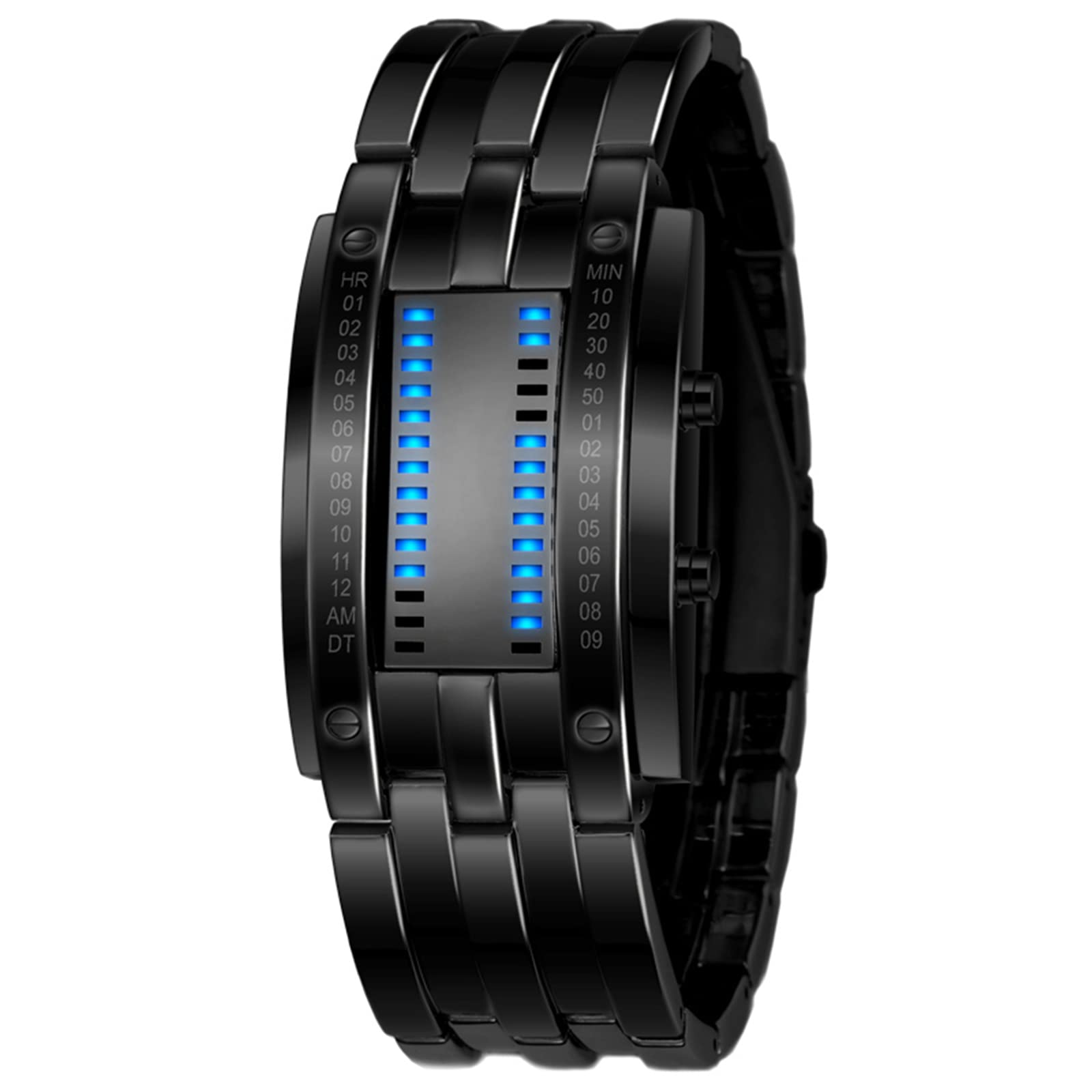 Foto 2 pulgar | Venta Internacional - Reloj Pintime Binary Matrix Digital Led 50 M Resistente Al Agua Para Hombre