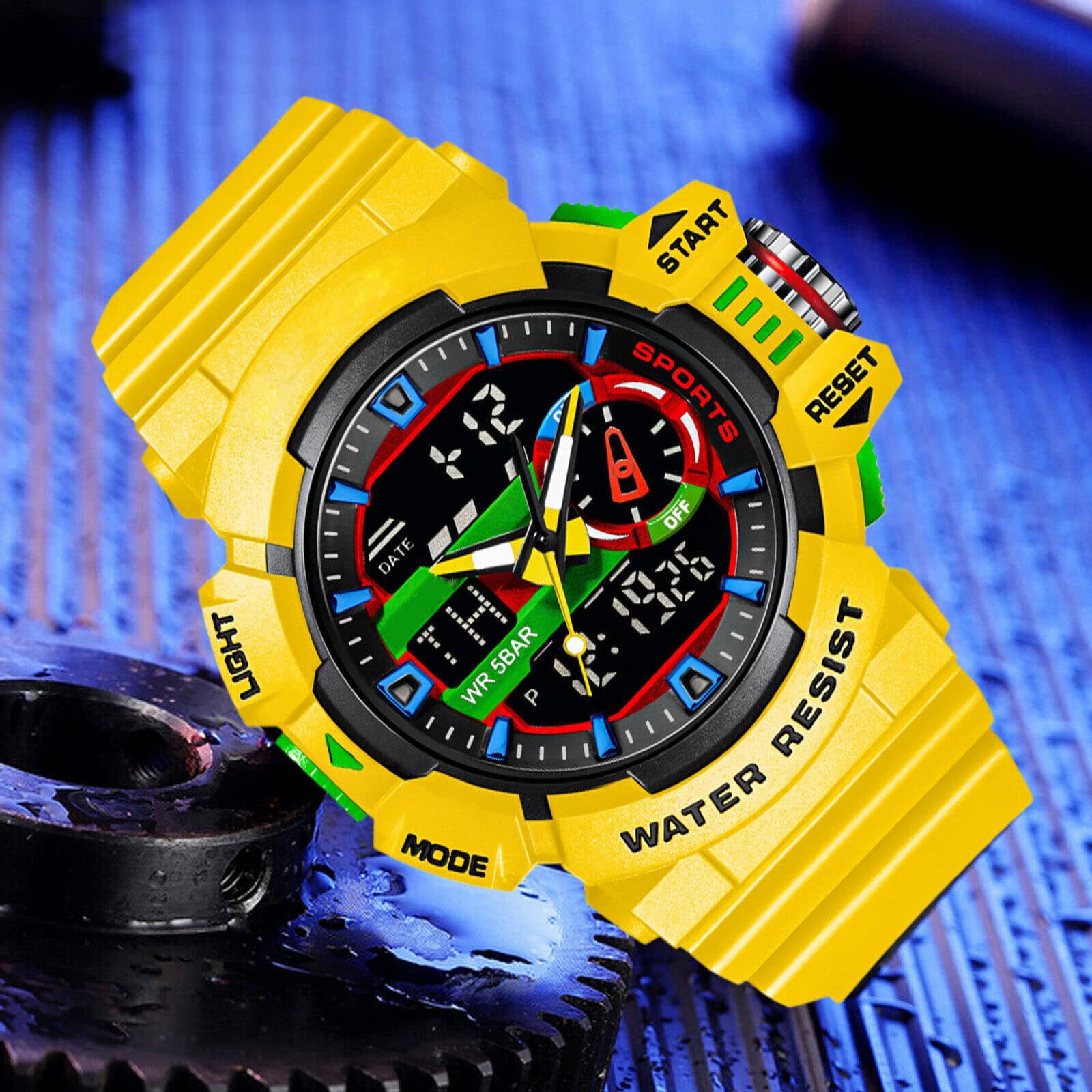 Foto 2 | Venta Internacional - Reloj Gosasa S-shock Sport Para Hombre Resistente Al Agua Hasta 5 Atm