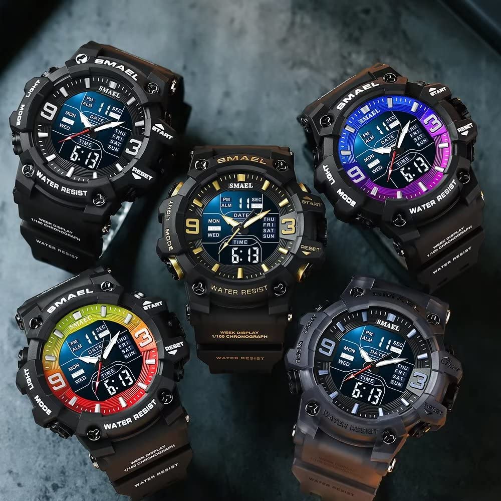 Foto 7 pulgar | Venta Internacional - Reloj Deportivo Hooshu Waterproof Military Para Hombre