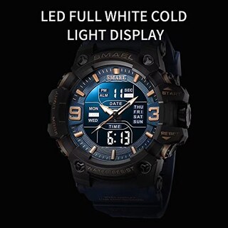 Foto 5 | Venta Internacional - Reloj Hooshu Para Hombre, Deportivo, Exterior, Impermeable, Militar, Gris