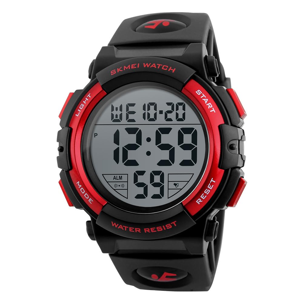 Venta Internacional - Reloj Mastop Con Cronógrafo Digital Con Esfera Grande Para Hombre, 50 M Wr