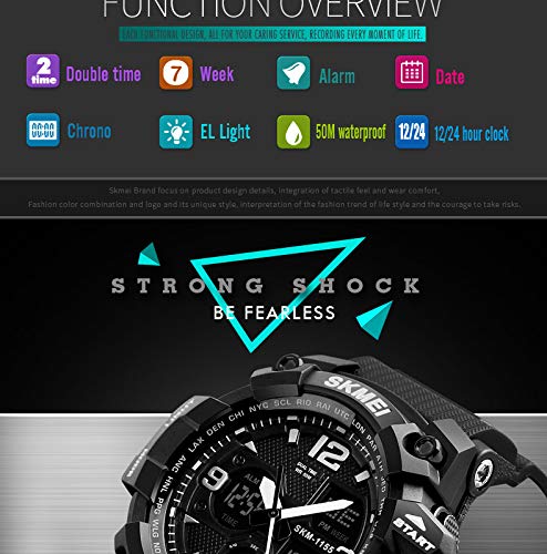 Foto 7 pulgar | Venta Internacional - Reloj Strived, Deportivo Militar, Electrónico, Impermeable, Led, Para Hombre